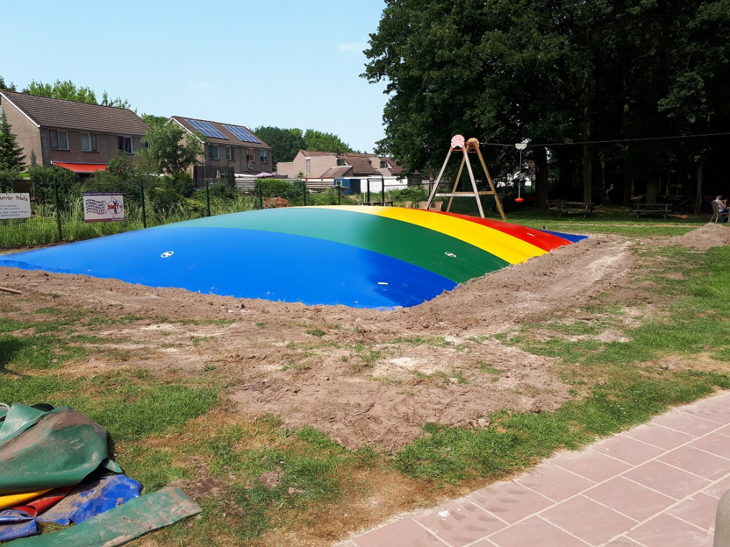 Grotere valruimte voor airtrampolines