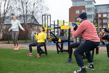 Buitensportplek inrichten met Sisu Fitness kracht