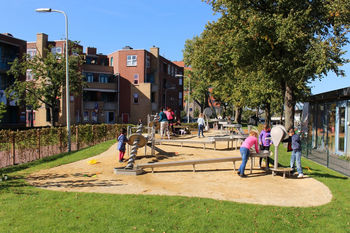 Waterspeelplaats in Haagse Molenwijk