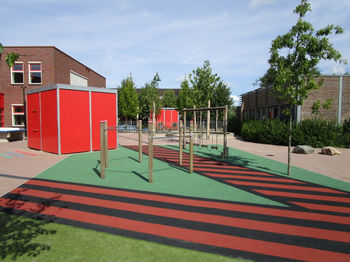 Schoolplein de Burgthof te Barneveld