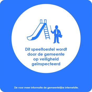 Met stickers duidelijkheid scheppen over particuliere speeltoestellen