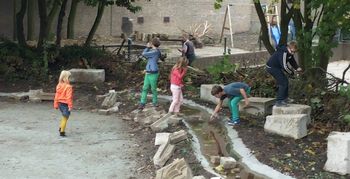 Stadspark Coehoorn heeft een nieuwe waterspeeltuin