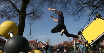 What’s new? Freerunning op het schoolplein