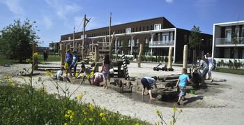 Zand- en waterspeelplaats in Buurtstede Veenendaal