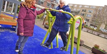 Interactief beweegplein voor senior en jongere