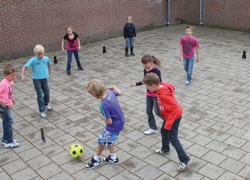 Shooters geven nieuwe dimensie aan speelplein